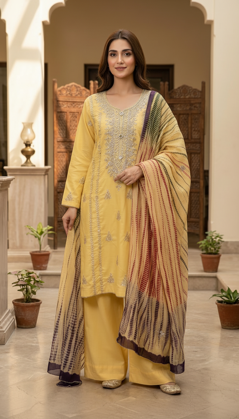 Gotta Embroidered 3-Piece Suit