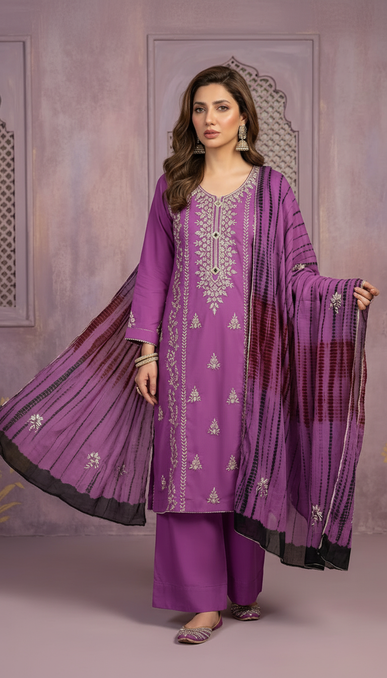 Gotta Embroidered 3-Piece Suit