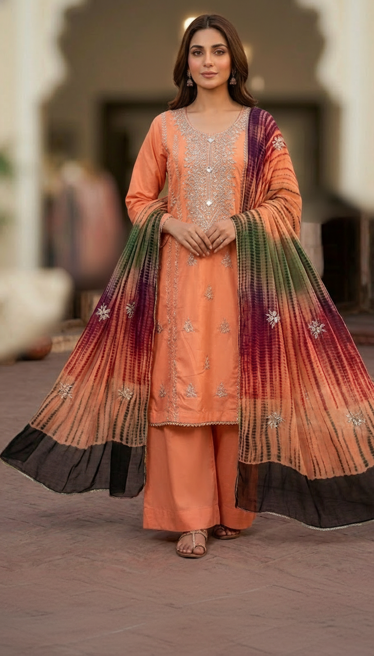 Gotta Embroidered 3-Piece Suit