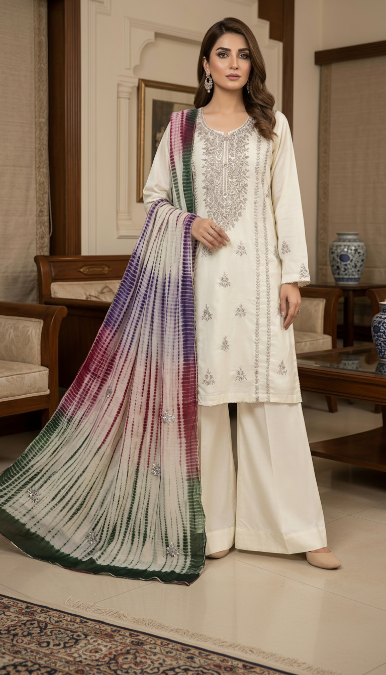 Gotta Embroidered 3-Piece Suit