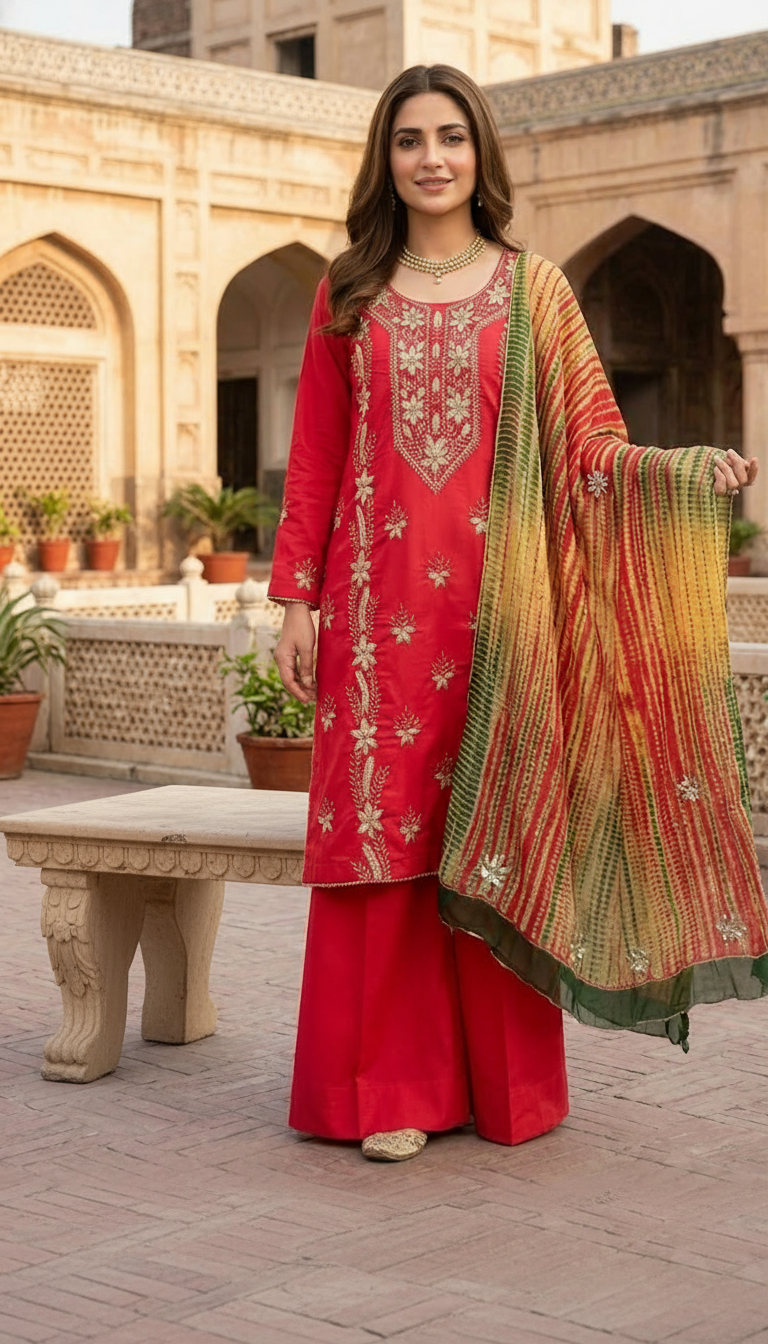 Gotta Embroidered 3-Piece Suit